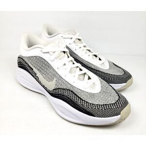 Nike GT Hustle Academy Mens Size 13 White Black Bone Shoes FJ7791-100